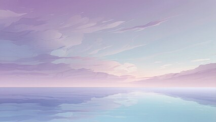 Fototapeta premium Soft blue and lavender gradient, calm and aesthetic.