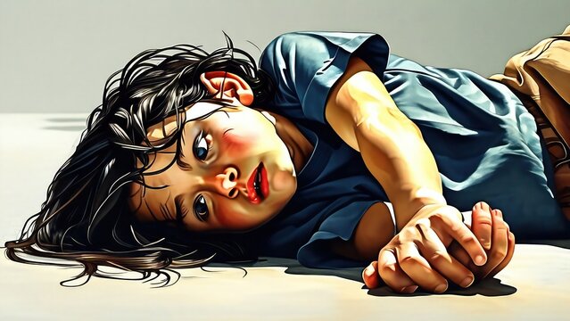 Paciente con epilepsia en postictal Se muestra con hipersomnia (adormilada) lo cual es com&uacute;n despu&eacute;s de una crisis primariamente generalizada o focal con bilateralizaci&oacute;n secundaria.