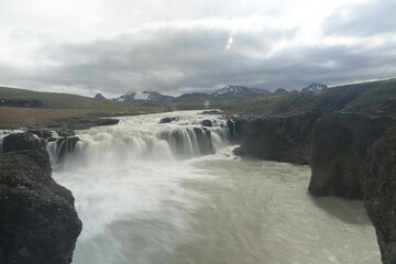 Gýgjarfoss waterfall, iceland