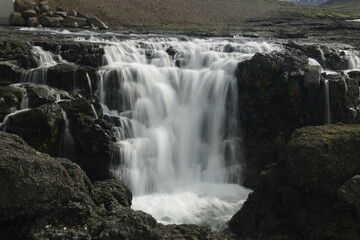 Fototapeta premium Gýgjarfoss waterfall, iceland