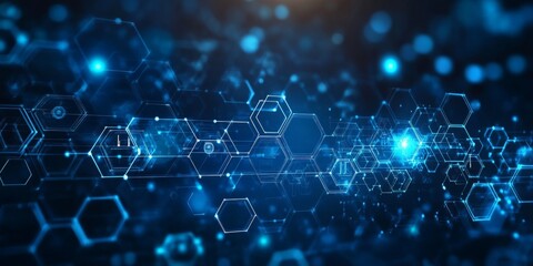 Dark Themed Healthcare Innovation Concept Design