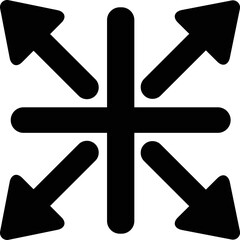 Rounded Filled Arrow Icon