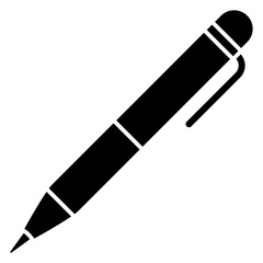 pen stationery. ballpoint icon