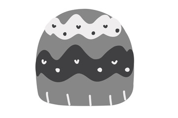 Illustration icons design art typo Christmas tree message coffee tea 