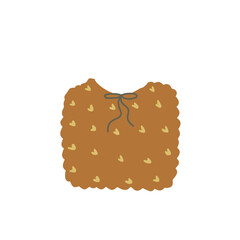 Illustration icons design art typo Christmas tree message coffee tea 