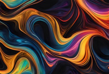 Fototapeta premium Captivating Fluid Background Art - Perfect for Modern Decor, Creative Projects, and Trendy Design