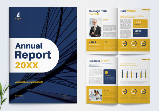 Annual Report Layout