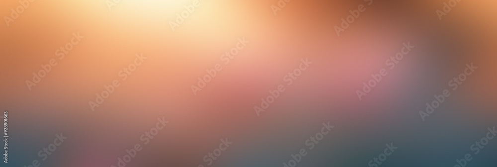Aufkleber soft, blurred colors merge, creating an abstract background resembling a serene sunset over tranquil