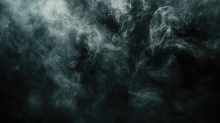Abstract smoky texture with swirling patterns in dark tones.