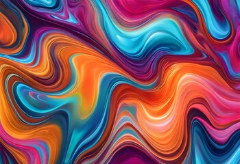 Obraz premium Captivating Fluid Background Art - Perfect for Modern Decor, Creative Projects, and Trendy Design