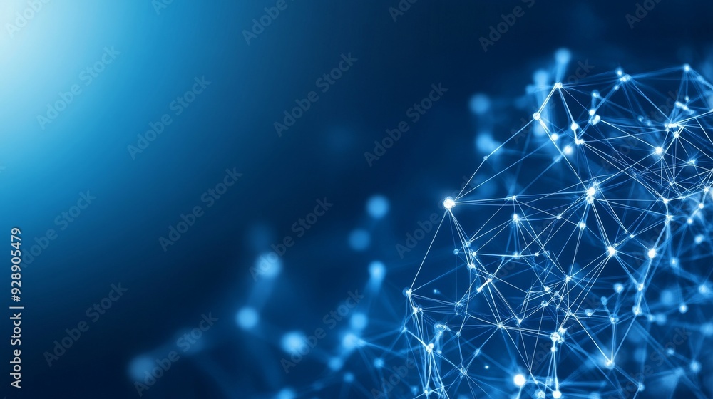 Poster virtual fortress: conceptual illustration of advanced cybersecurity network in a digital environment