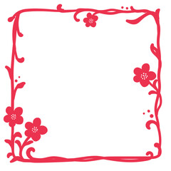  doodle  floral ornamental simple decorations