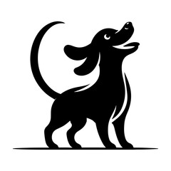 dog silhouette 