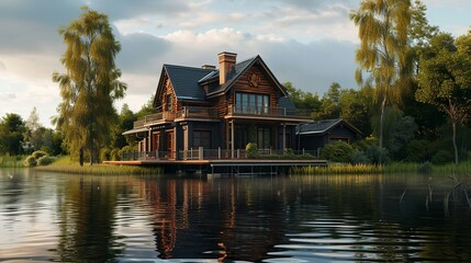 Experience Peace at a Vacation House by the Lake