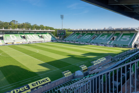 Razgrad, Bulgaria - 01 July 2024; The stadium of the football club Ludogorets Razgrad.