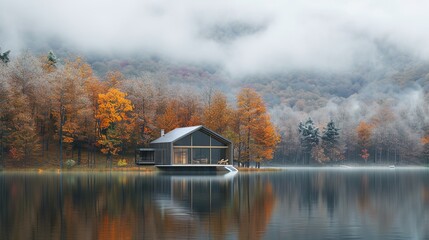 Escape to a Peaceful Lakefront House