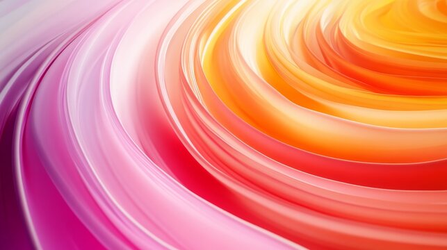 Vibrant Swirling Podium
