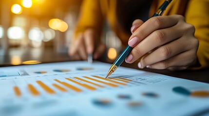 A person reviewing their credit report on a tablet making notes on areas that need improvement Stock Photo with copy space