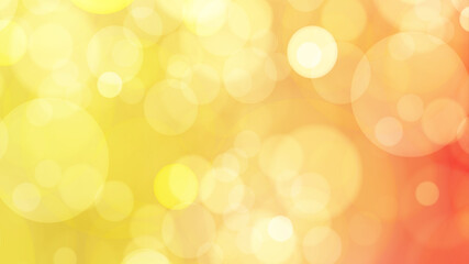 Abstract background with bokeh, Yellow background