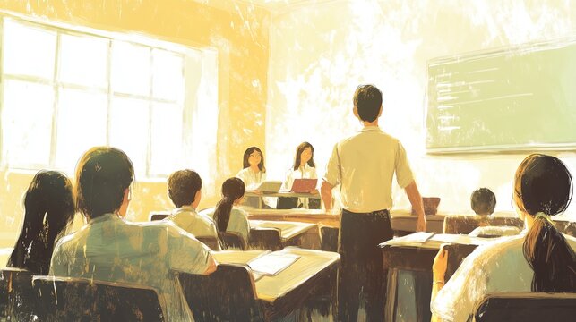 Classroom Teaching Principles of Democracy, Highlighting the Foundation of an Informed Citizenry