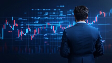 An illustration showing the relationship between risk and reward in investments with visuals of different risk levels and their potential returns Stock Photo with copy space