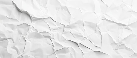 Obraz premium Subtle crumpled paper texture background seamless blank white surface high-quality for creative projects unique abstract textures minimalist design