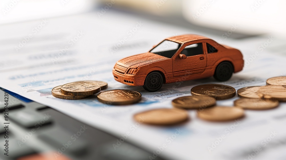 Poster a diagram showing how to plan for large expenses such as buying a home or car with tips on saving bu