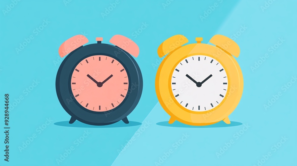 Poster an infographic showing how to balance short-term and long-term financial goals with tips on how to p