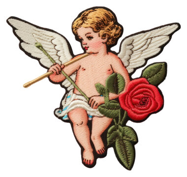 PNG Cupid plant white background representation.