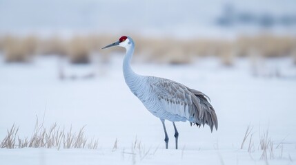 Fototapeta premium Bosque Crane Reserve