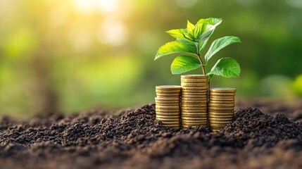 A diagram showing the concept of financial security with visuals of savings investments insurance and debt management Stock Photo with copy space