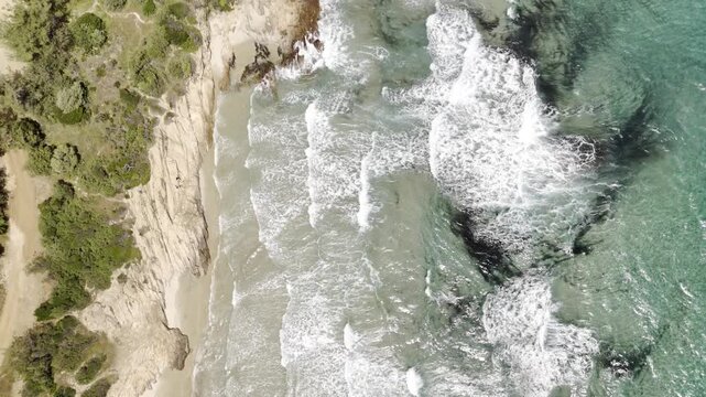 Thasos island, Paradise beach, Limenaria, Thasos, Greece