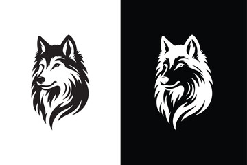 Fox head icon silhouette vector illustration design. 
