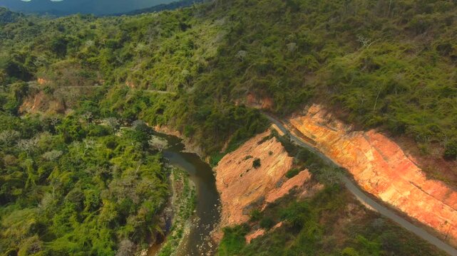 Ocean beach  lombok Mountine nature road motorcycle touring boat