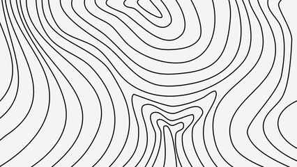 Topographic line contour map background