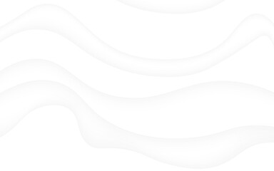 Fototapeta premium White abstract background featuring smooth, flowing curves, perfect for minimalist designs, presentations, and modern creative projects.