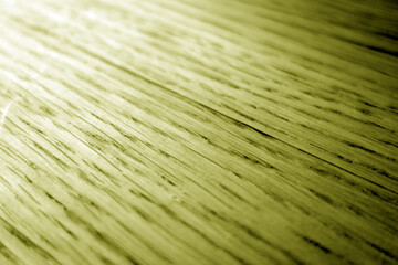 Obraz premium Oak wood texture with blur effect close up stained in yellow tone