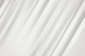 Fototapeta premium Abstract geometric white and gray stripes diagonal lines Background design Technology and modern concept. White and grey minimal and elegant background with subtle dust grain noise effect texture.