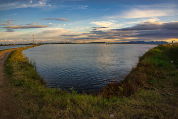 Albufera valencia, Landscape, sunset, summer, lake, scenic, Colorful, Idyllic, Relaxation, relax