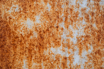 background with rusted metal texture.