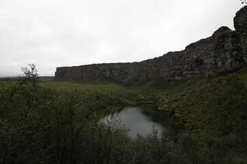 Ásbyrgi canyon, Iceland