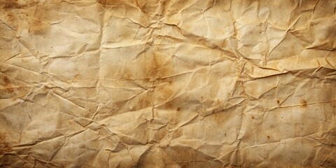 Fototapeta premium Worn paper texture with creases and scratches , vintage, distressed, old, vintage background, antiquated, weathered, damaged