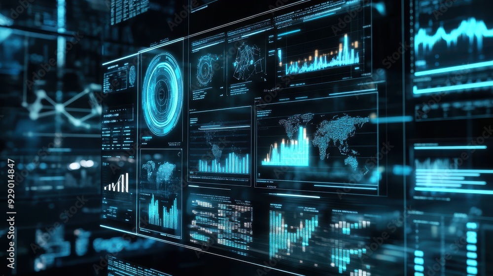 Poster kpi-focused data analytics by a skilled data analyst