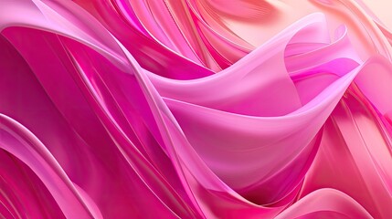Obraz premium Abstract Pink Swirls