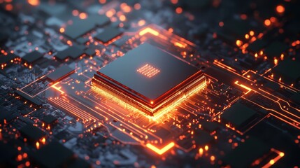 Neural Processing Unit AI technology in 3D vector chip