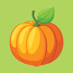 vector illustration of a pumpkin