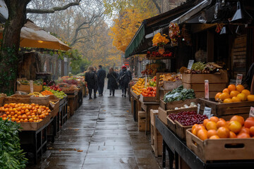 Fototapeta premium Autumn Fair