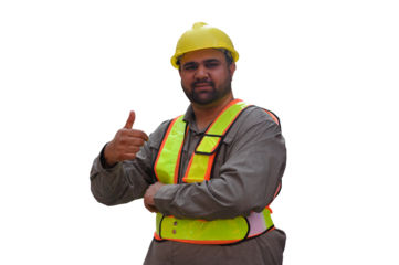 industrial plant maintenance engineering on transparent background,PNG..