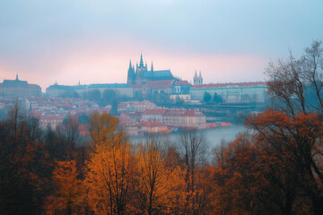Obraz premium Prague In Autumn