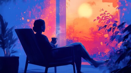 Evening Reflection: Managing Health with High Blood Pressure and Diabetes